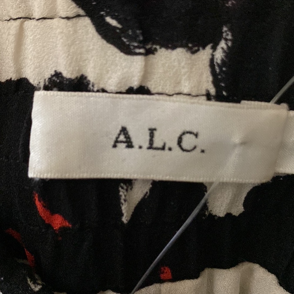A.L.C Floral Print Skirt with Belt - Picture 4 of 4